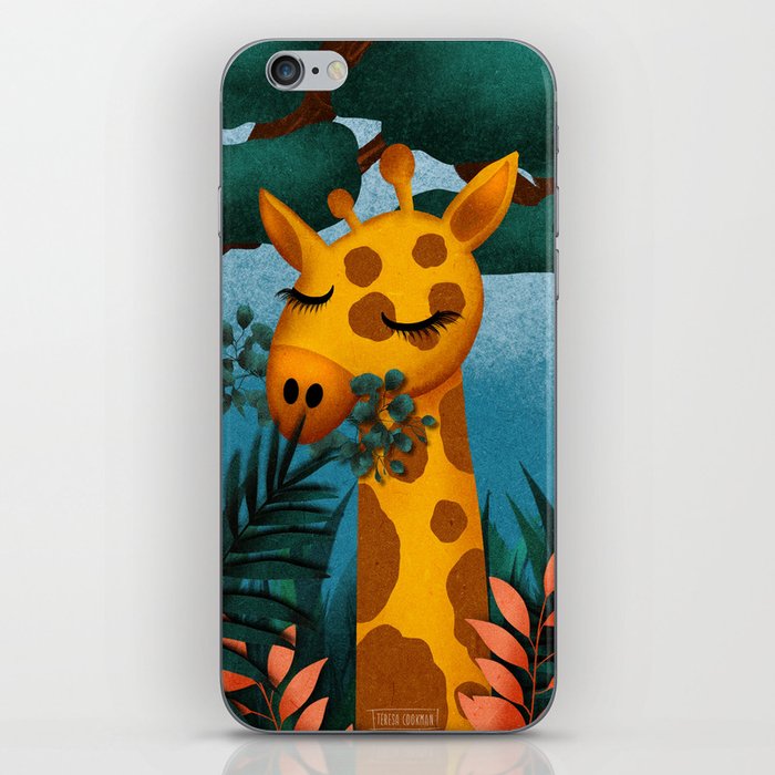 Cute Giraffe  iPhone Skin