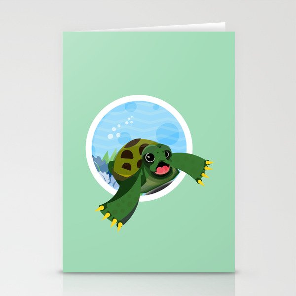 Turtle Stationery Cards