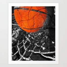 Basketball Hoop Art Prints For Any Decor Style Society6
