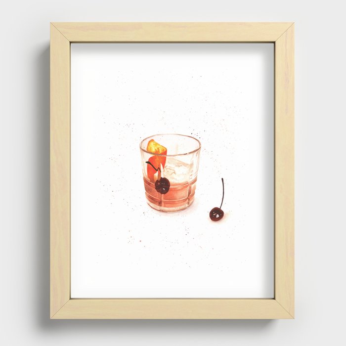 old fashioned Recessed Framed Print