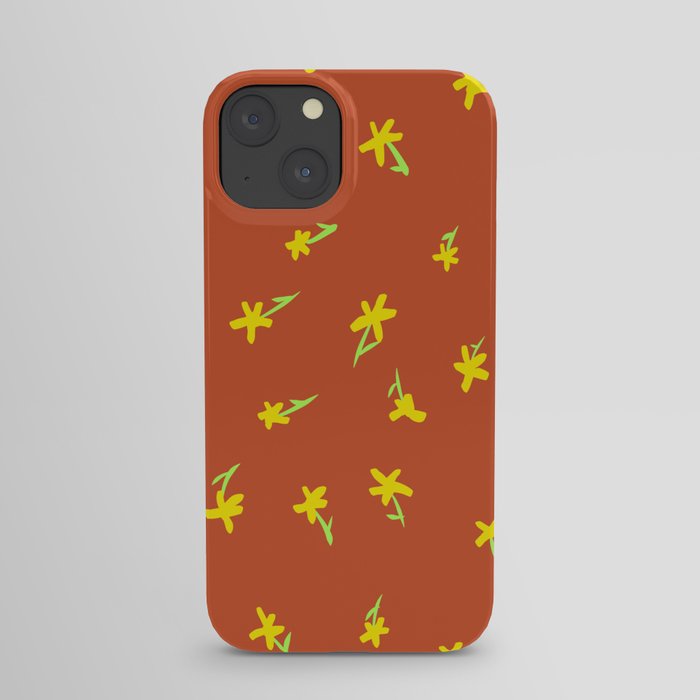 Old Lady Daffodil iPhone Case