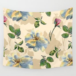 The Glade of Roses Wall Tapestry