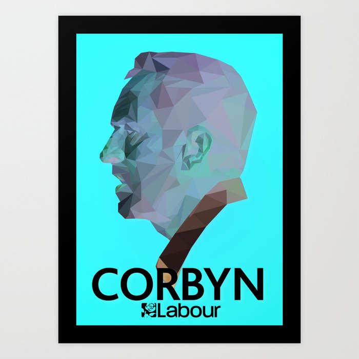 Jeremy Corbyn Election Poster 2/3 Art Print