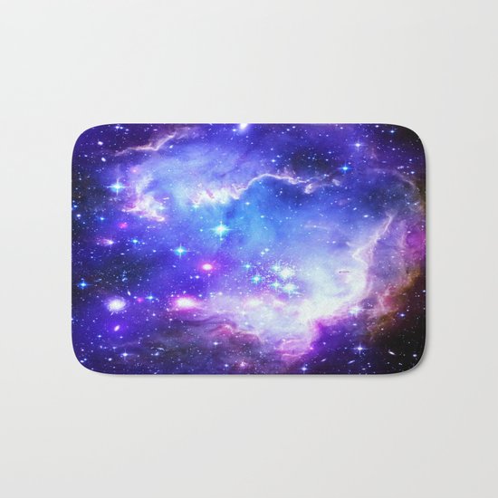 Galaxy Blue Bath Mat