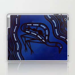 Authentic Aboriginal Art - Emu (2022) Laptop Skin