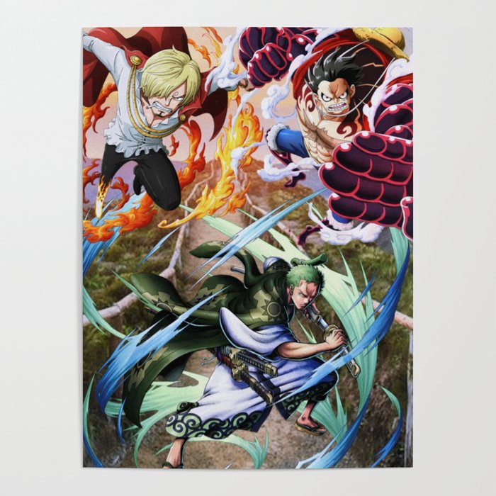 Zoro One Piece Anime Poster