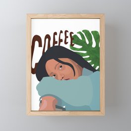 Coffee and Cream Framed Mini Art Print