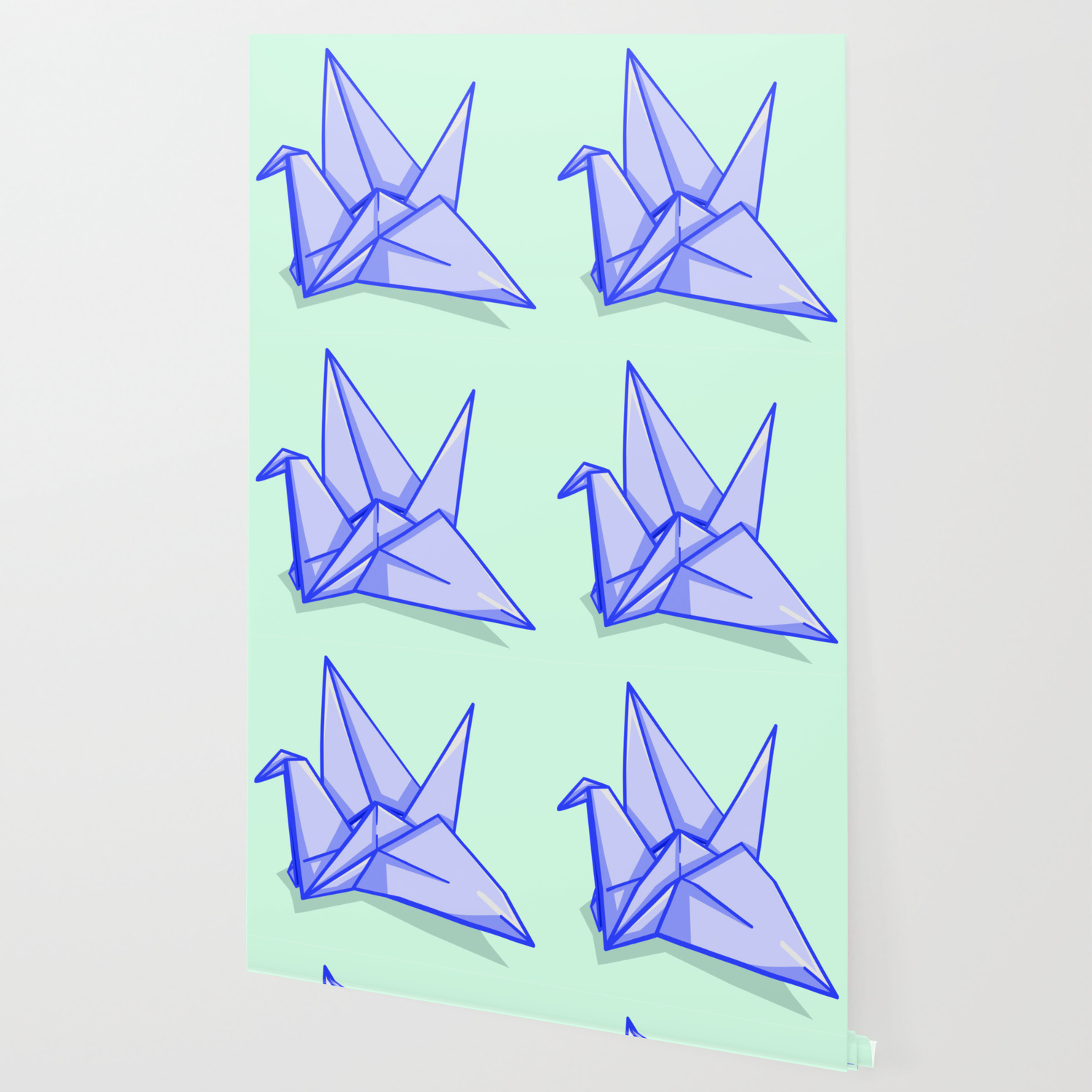 Origami Crane Wallpaper By Mailboxdisco Society6 Choose from 8600+ origami crane graphic resources and download in the form of png, eps, ai or psd. society6