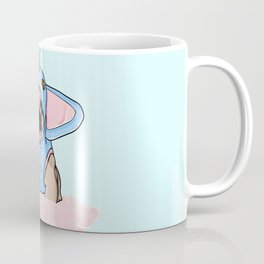 Pug Elephant Costume Coffee Mug