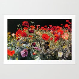 John Singer Sargent - Poppies Art Print