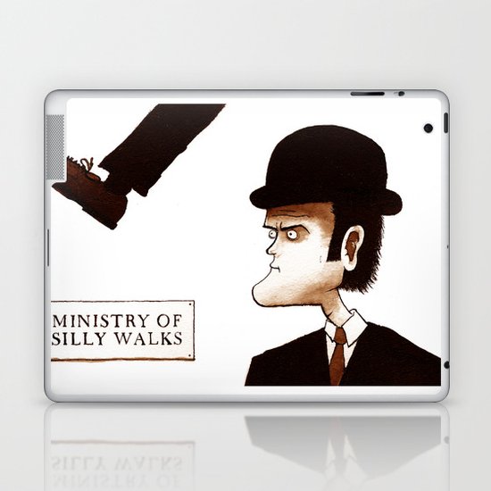 The Ministry of Silly Walks Laptop & iPad Skin