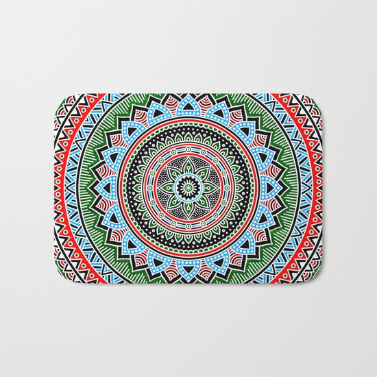 Hippie Mandala 14 Bath Mat