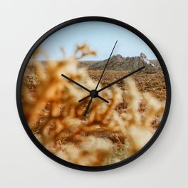 A Climb Out Yonder Wall Clock