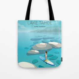 Travel Lake Tahoe Tote Bag