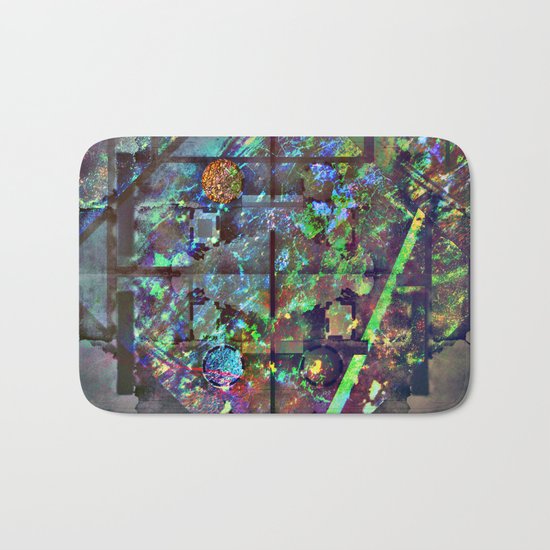 Holografika Bath Mat