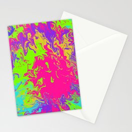 Neon Stationery Card