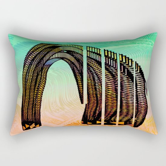 Elephant I Rectangular Pillow