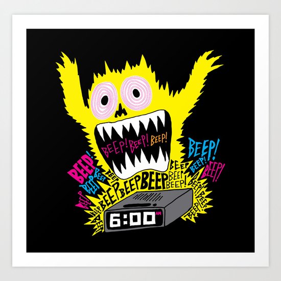 6 AM Art Print