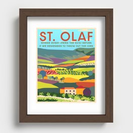 St. Olaf Recessed Framed Print