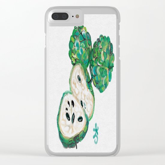 Sweet Sop Sugar Spring Clear iPhone Case