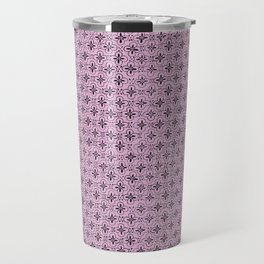 Purple Tiles Travel Mug