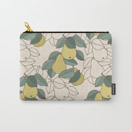 Pear Pattern Carry-All Pouch