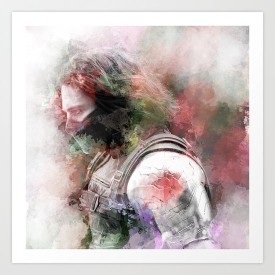 Winter Soldier Art Print