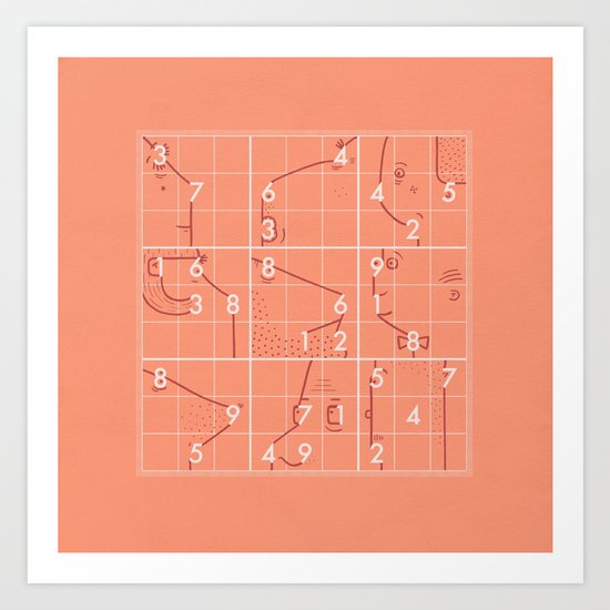 Sudoku! Art Print