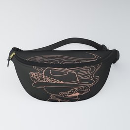 Love or Die Tryin’ Cowhand - Black & Pink Fanny Pack