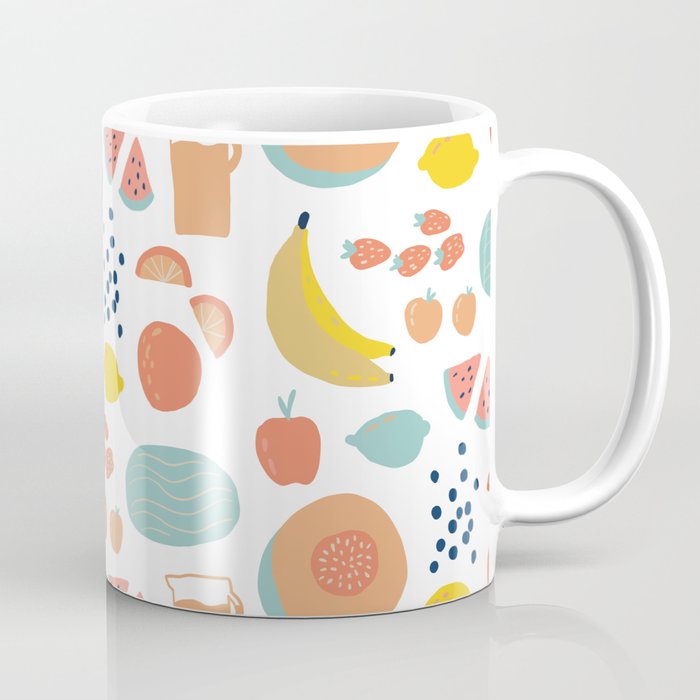 Retro Fruits Coffee Mug