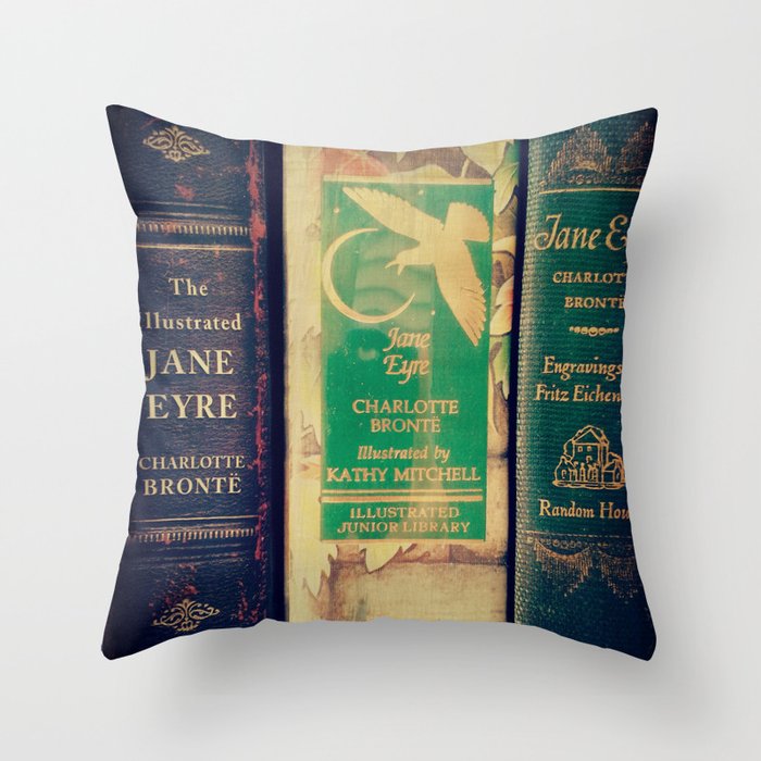 Jane Eyre Throw Pillow