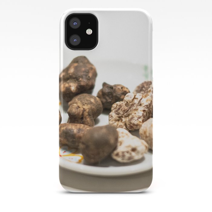 Tartufo Bianco E Nero White And Black Mushrooms Truffle Iphone Case By Jbdesignphoto Society6