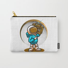 Astronaut and radio in space Carry-All Pouch