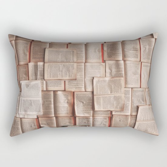 Books Rectangular Pillow