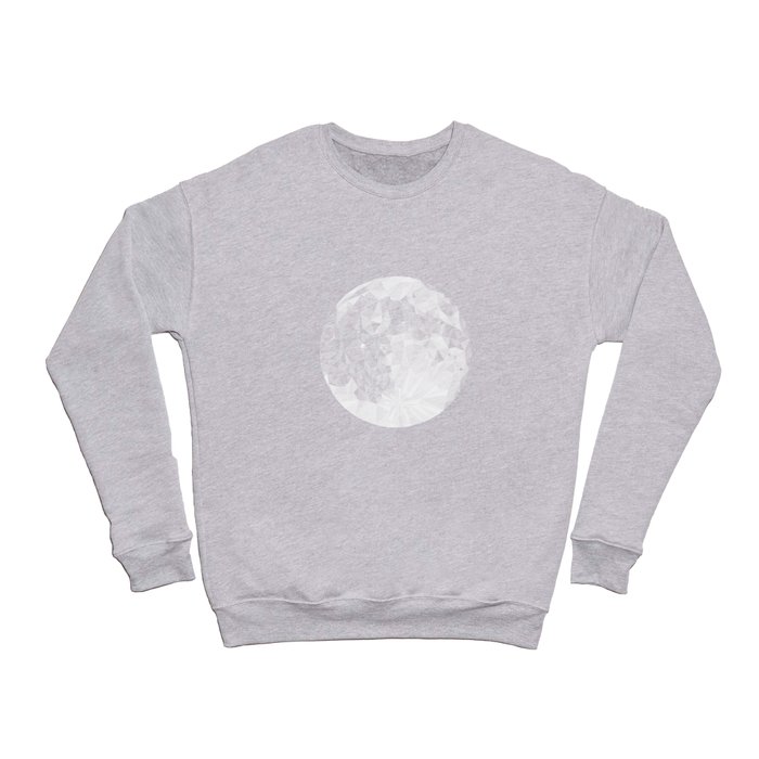 Abstract Full Moon Crewneck Sweatshirt