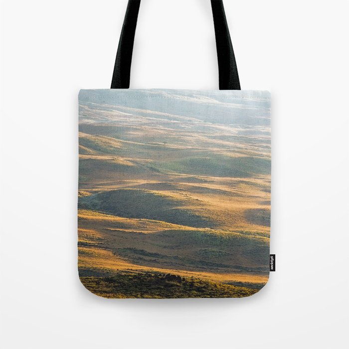 Rolling Grass Tote Bag