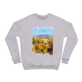 Ronda, Spain Crewneck Sweatshirt