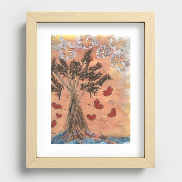 After the Rain Recessed Framed Print