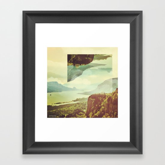 Alternate Perspective Framed Art Print