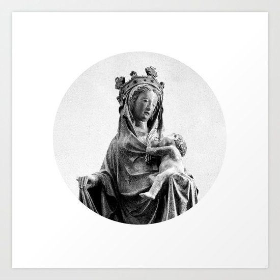 Virgin Mary Art Print