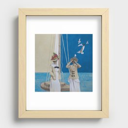 Two Birds of a Feather Recessed Framed Print
