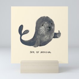 Seal Of Approval Mini Art Print