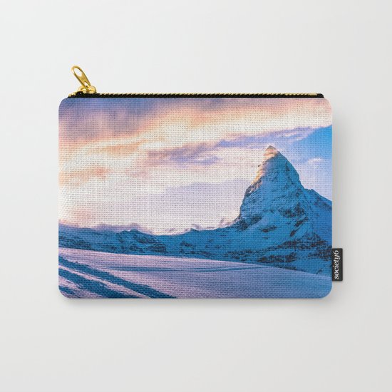 Mountain Peak (Morning Light) Carry-All Pouch