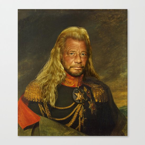Duane 'Dog' Chapman - replaceface Canvas Print
