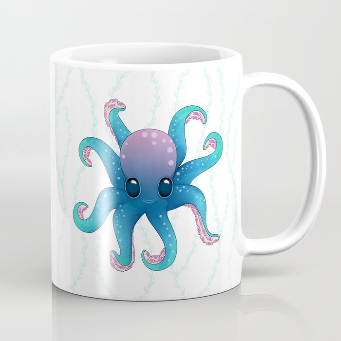Octopus friend Coffee Mug by Mia Valdez | Society6