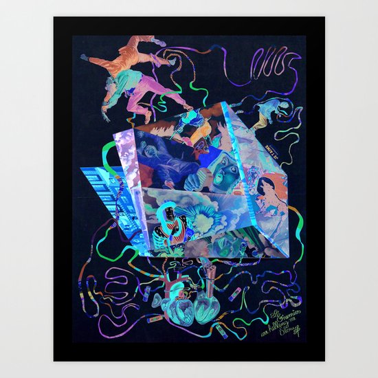 Enemies Are Killing Me "Slow" Art Print