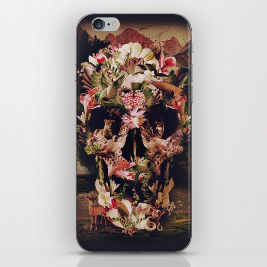 Jungle Skull iPhone & iPod Skin