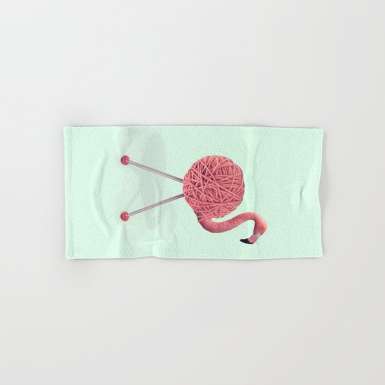YARN FLAMINGO Hand & Bath Towel