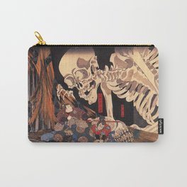 Takiyasha the Witch and the Skeleton Spectre, by Utagawa Kuniyoshi Carry-All Pouch | Illustration, Gashadokuro, Ghostsofjapan, Skeleton, Spirits, Ghosts, Japaneseghosts, Monsters, Vintage, Japan 