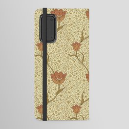 William Morris Garden Tulip Autumn Fall  Android Wallet Case